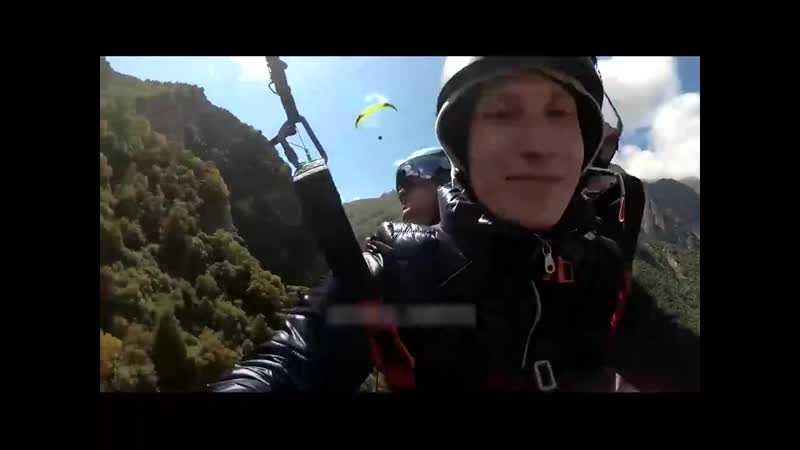 В кабардино балкарии произошло смертельное столкновение парапланеристов