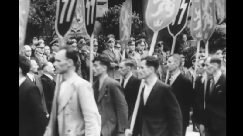 1943 porn video – Парад гнид добровольцев дивизии сс галиция львов 18 июля 1943 года