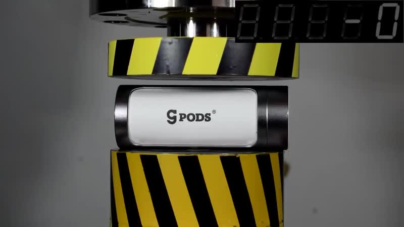 [crazy russian experiments] гидравлический пресс против aple airpods и cgpods
