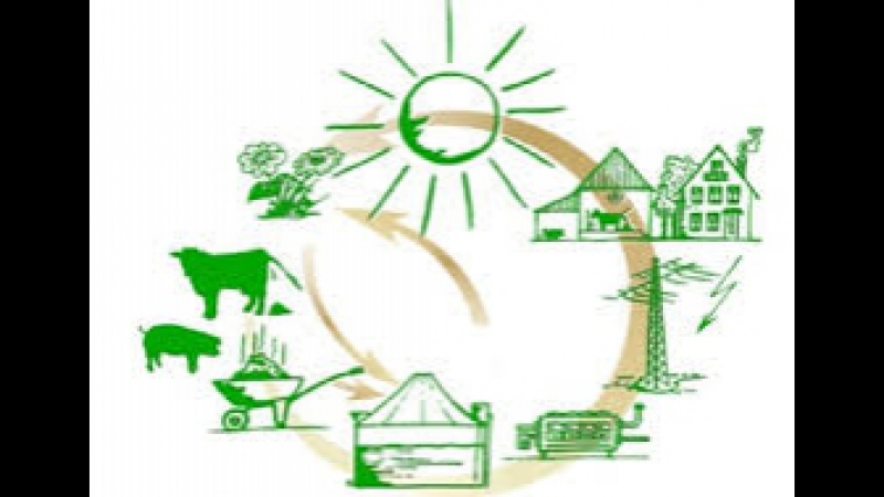 Biogas digester animation