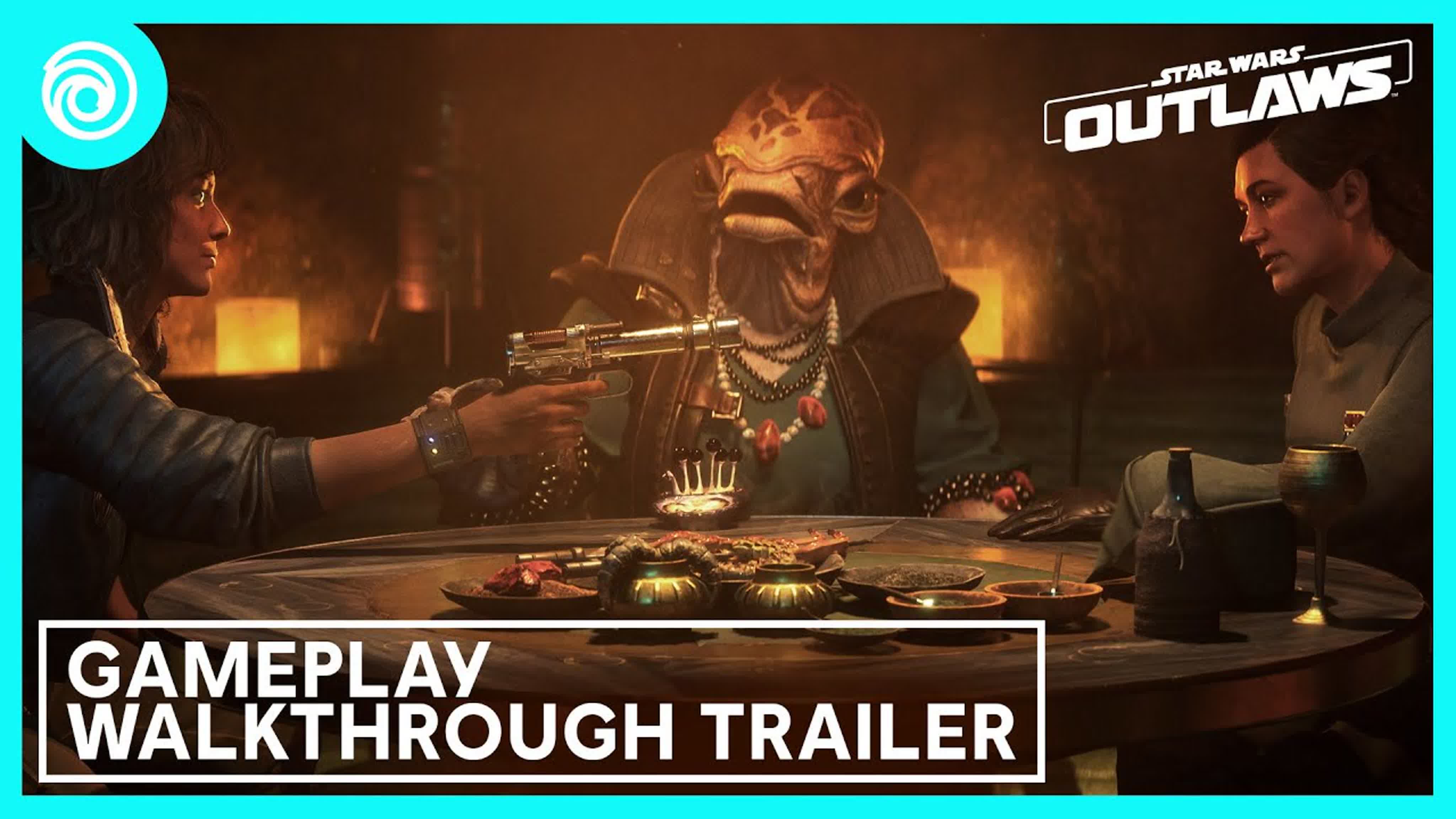 Star wars outlaws official gameplay walkthrough | ubisoft forward