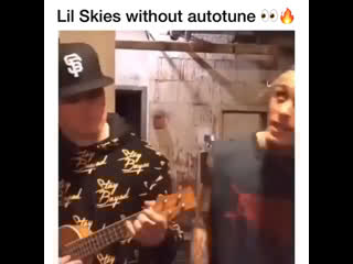 Lil skies no autotune «i»
