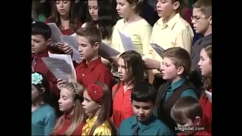 Тебе я славу всевышний поёт молодые хор ехб