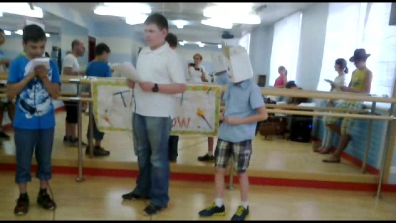 24 june 2014 talent show simsons play first group (majd and amira's group)