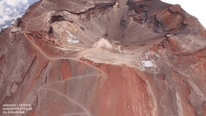 Have you ever seen inside of the crater of mount fuji, japan?
