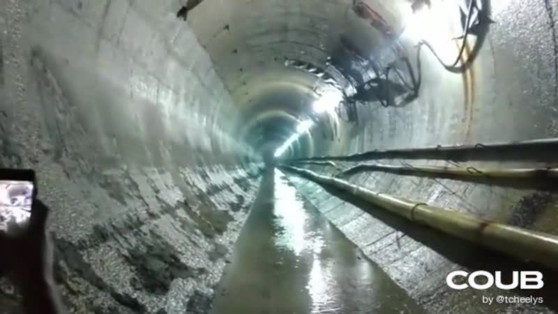 Fire in the hole + shockwave in the tunnel