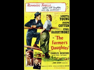 Дочь фермера / the farmer's daughter (1947)