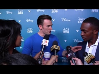 Крис на конвенции «d23 expo» (15/08/15)