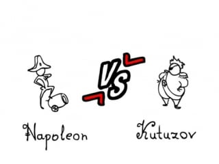 Project versus napoleon vs kutuzov versus