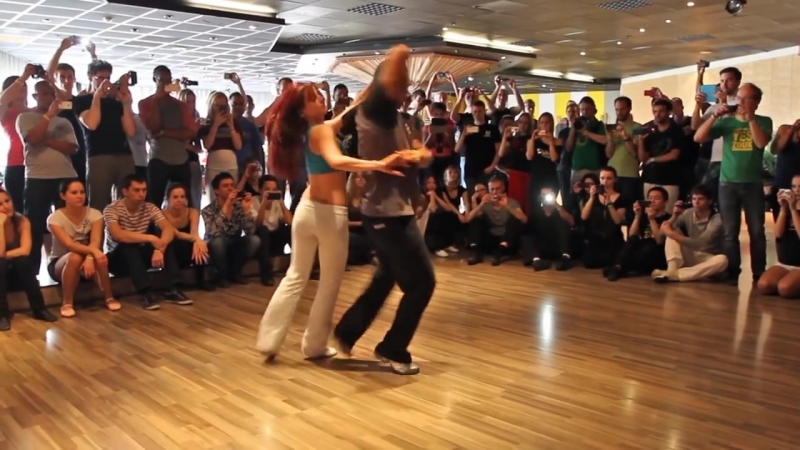 Kadu pires and larissa thayane zouk teacher demo