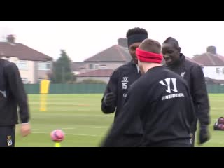 When sturridge tried to teach moreno his celebration 😂