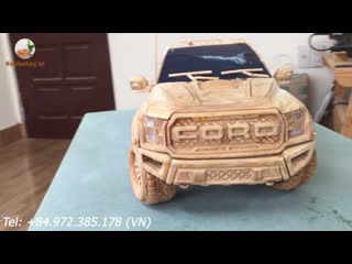 Деревянная модель ford f 150 raptor