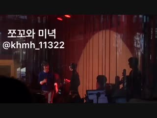 [181101] monsta x (kihyun & suh moon tak) fancam all you need is love (kihyun focus) @ sbs power fm cultwo show