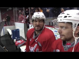 Snapshots kuznetsov and ovechkin's game preview