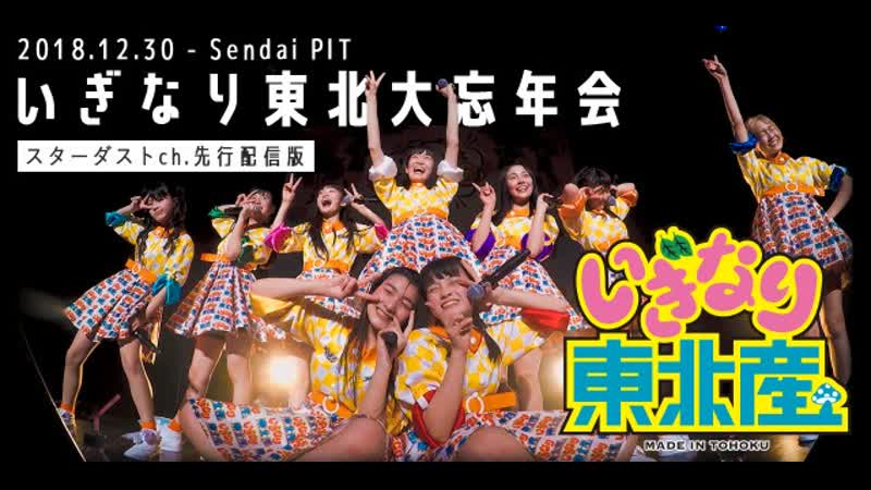 Iginari tohoku san iginari tohoku dai bounenkai 20181230 sendai pit (stardust ch ver )