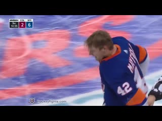 Nikita zadorov vs scott mayfield