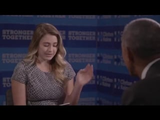 Lia interviews barack obama | lia marie johnson