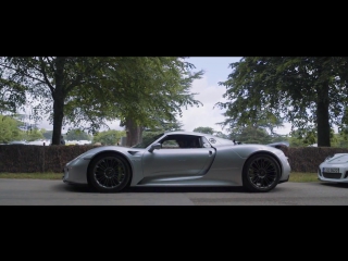 A remarkable experience in the porsche 918 spyder at the goodwood festival of speed