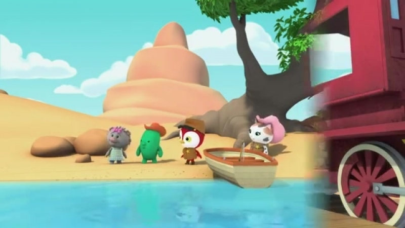 Шериф келли и дикий запад | 1 сезон 21 серия | колючий друг / чудище в пещере