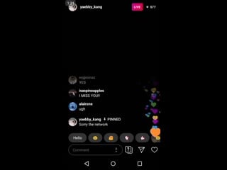 Kang yebin 7 rings (ariana grande)