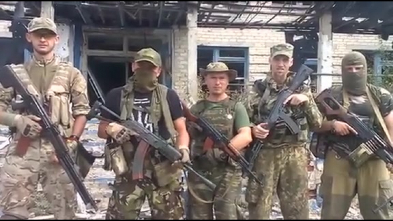 Бійці батальйону "аратта" вітають українців з днем незалежності!