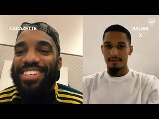 William saliba vs alexandre lacazette