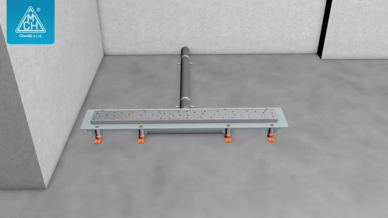 Душевой трап mch (чехия) устаноа и эксплуатация