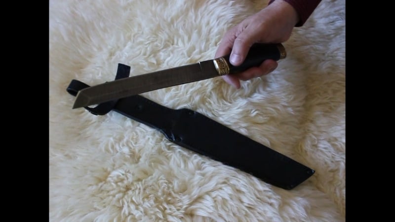 Нож танто 210 дамасск