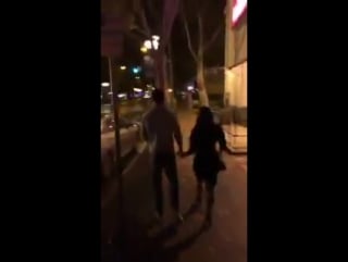 Luke rockhold and demi holding hands with