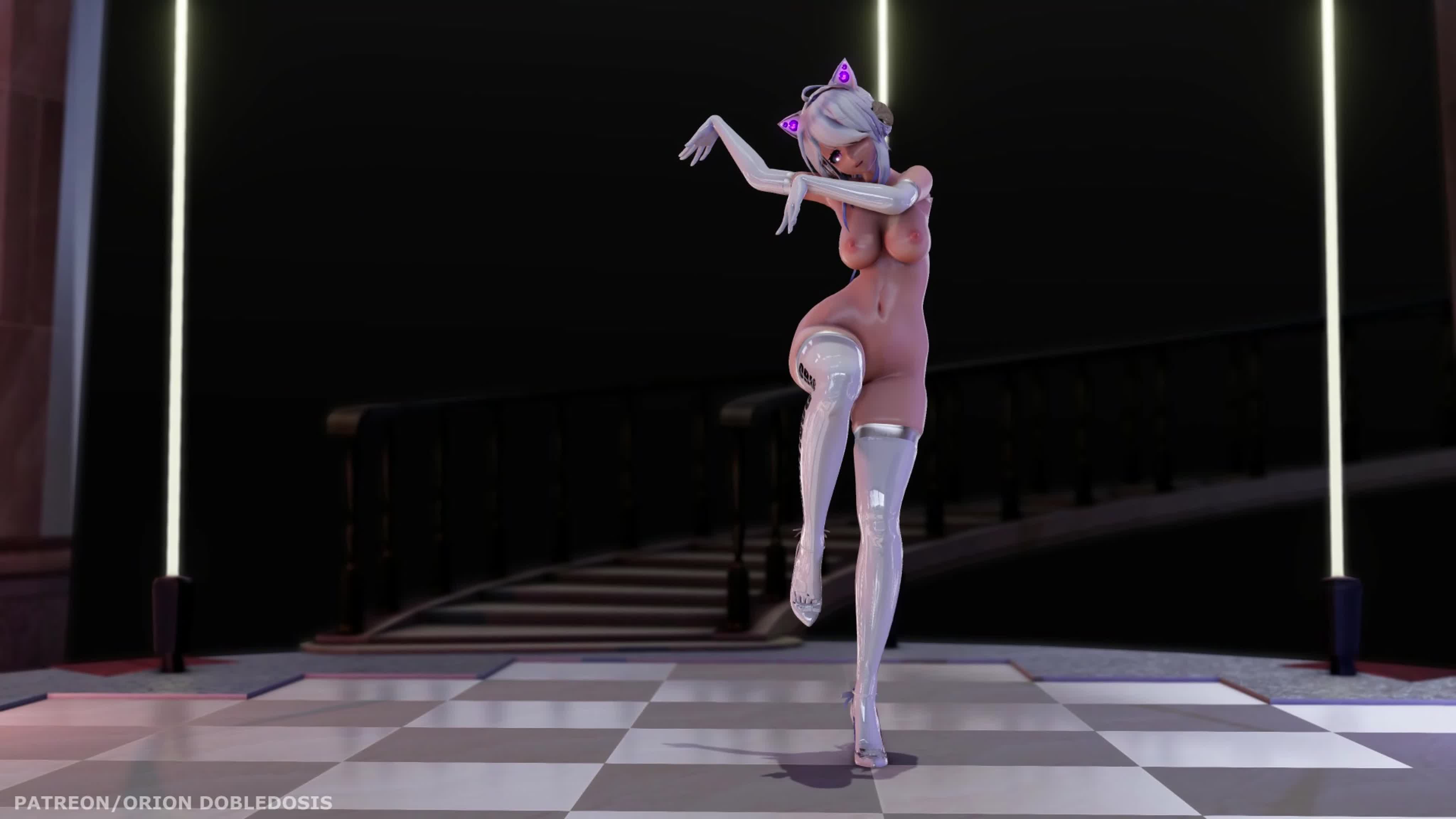 Mmd r 18 [erotic] haku white suit marionette author orion dobledosis