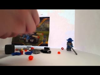 Lego nexo knights 30371 knight's cycle polybag building