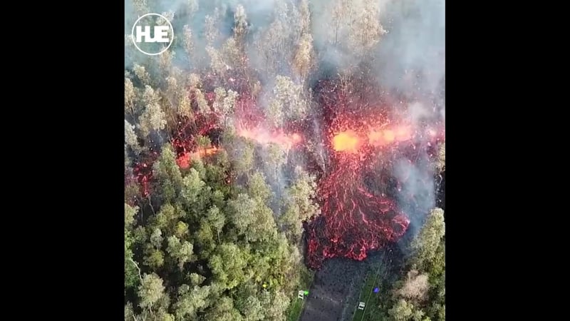 На гавайях массово эвакуируют жителей