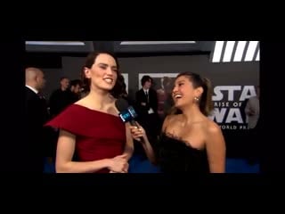 Daisy ridley saying reylo for the tl