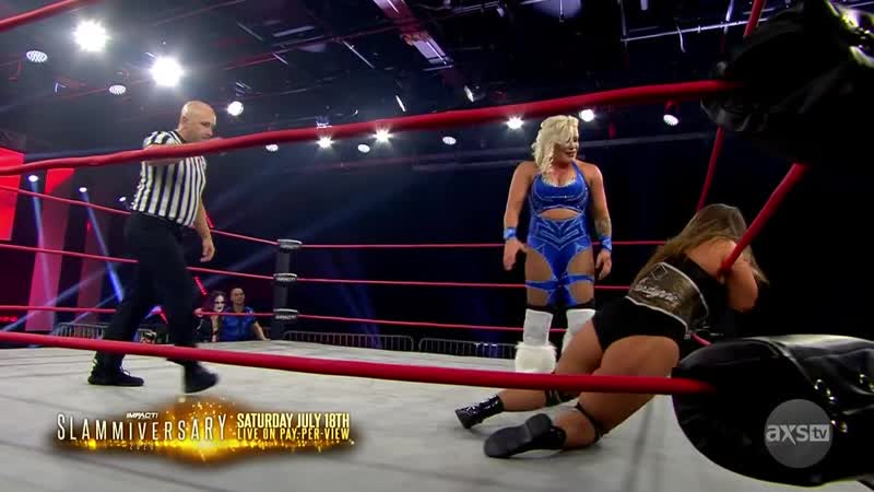 Jordynne grace vs taya valkyrie (impact )