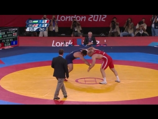 Artur tatmazov (uzb) wins 120kg freestyle wrestling gold london 2012 olympics