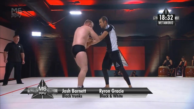 Josh barnett vs ryron gracie