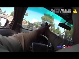 Bodycam shows officer shooting at suspect through windshield