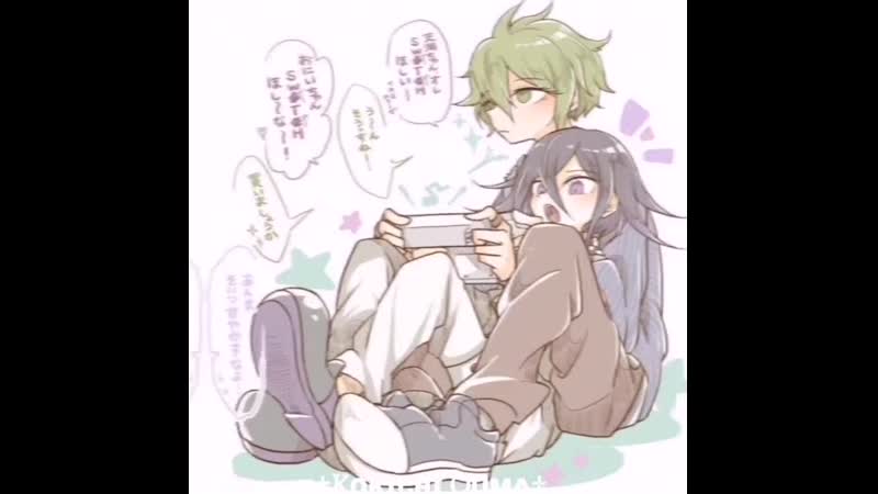 [ kokichi ouma x rantaro amami | oumami ]