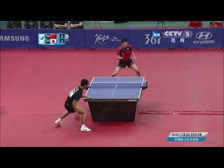 Zhang jike built for table tennis