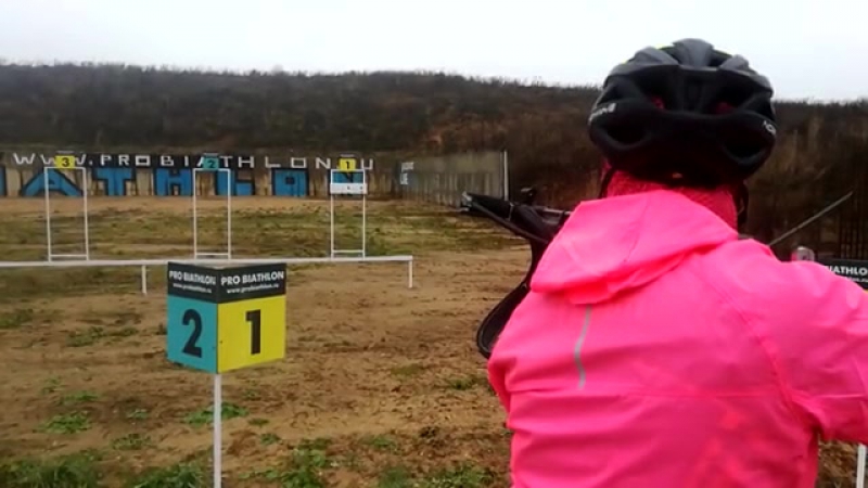 Татьяна федосеева стрельбище probiathlon, комплексная тренироа