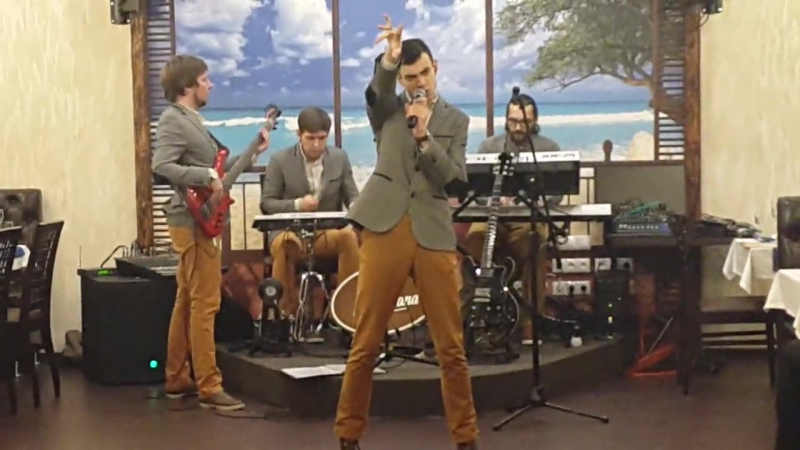 Выступление apple juice band на открытие ресторана "лукоморье" 28 декабря