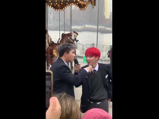 Sehyoon and byeongkwan are so cute aceinnewyork ace busking