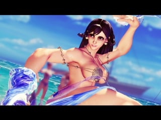 Chun li seashell bikini video 2