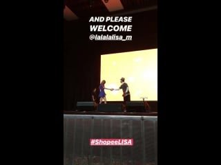 180809 lisa @ yg shop meet & greet in indonesia (jakarta)