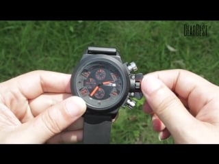 Megir 2002 silicone band wristwatch from gearbest com