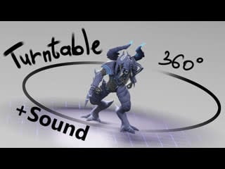 Artanis hybrid skin ( hots fan art ) turntable anim + sound