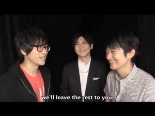 Shimono hiro, kaji yuuki, takuma terashima funny moment