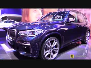 2019 bmw x5 m50d xdrive exterior and interior walkaround debut at 2018 paris motor show