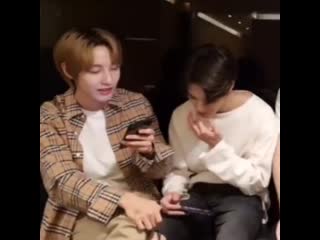 Renjun and hrvy texting