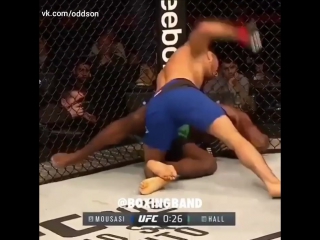 Gegard mousasi vs uriah hall 19 11 2016